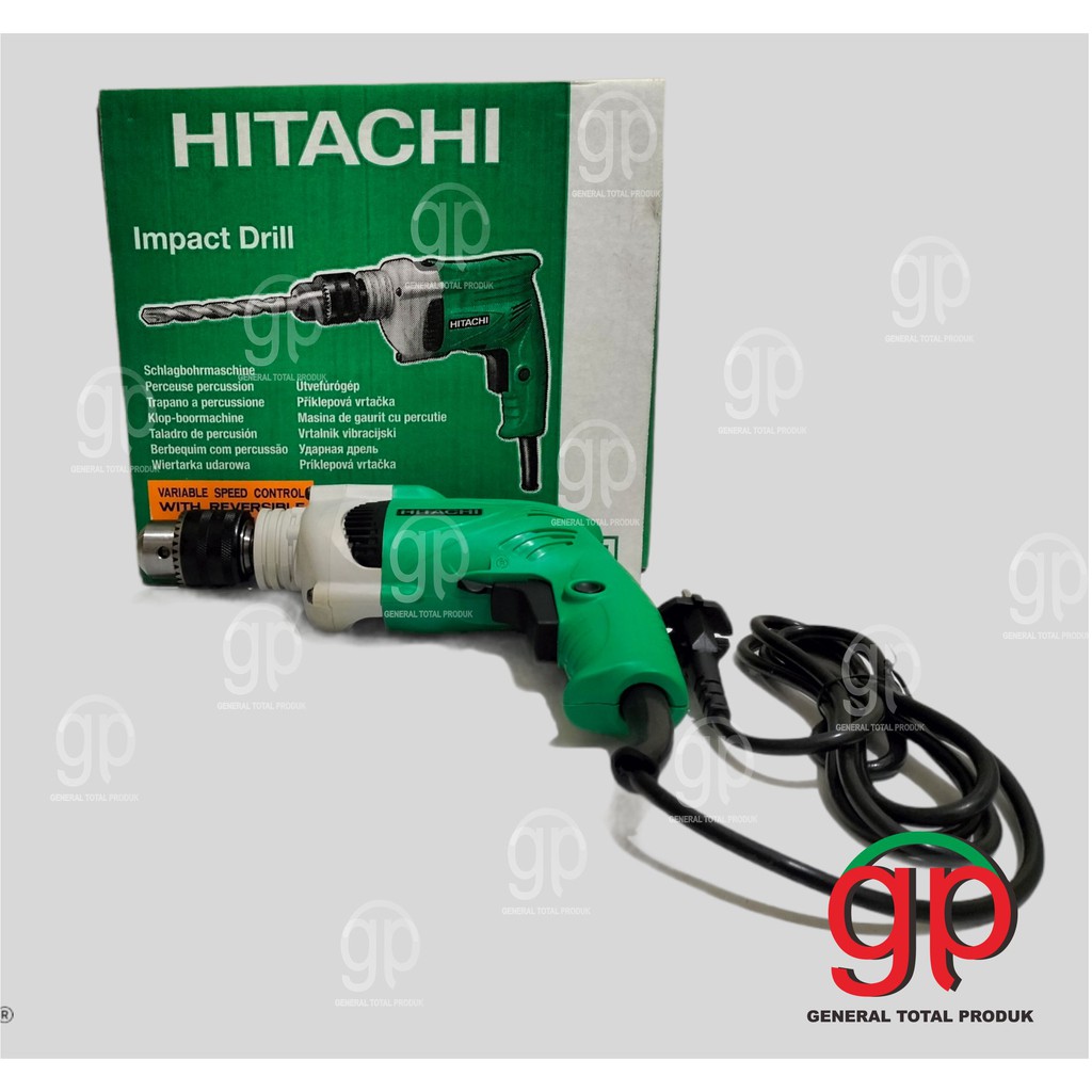 Mesin Bor Tembok 13MM DV13VSS HITACHI / Impact Drill 13MM DV 13VSS HITACHi