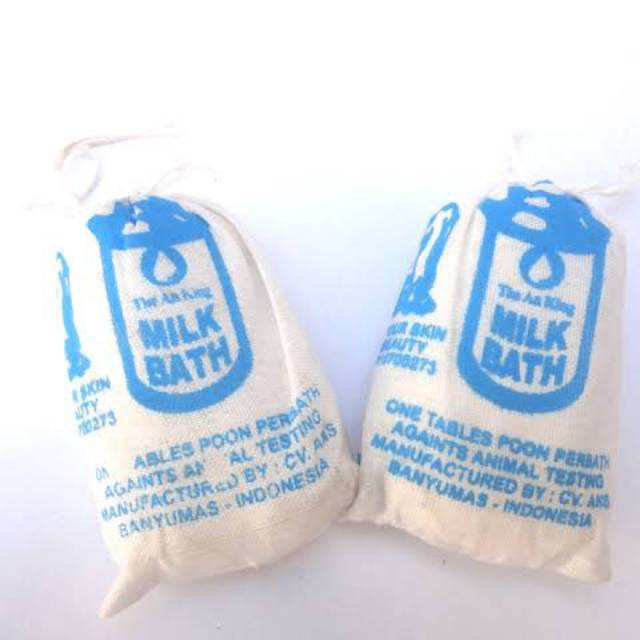 Milk bath (mandi susu)