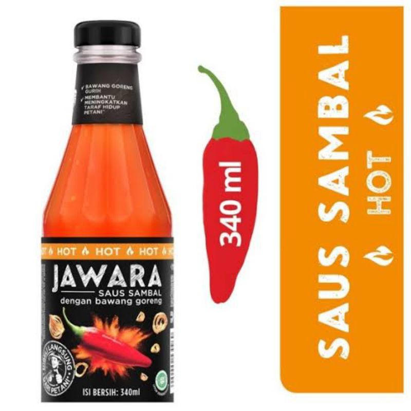 

Jawara Saus Sambal 340ml