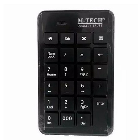 ITSTORE Keyboard numeric numpad usb Angka Keypad Numeric Keyboard Wireless 2.4GHz 10 Meter