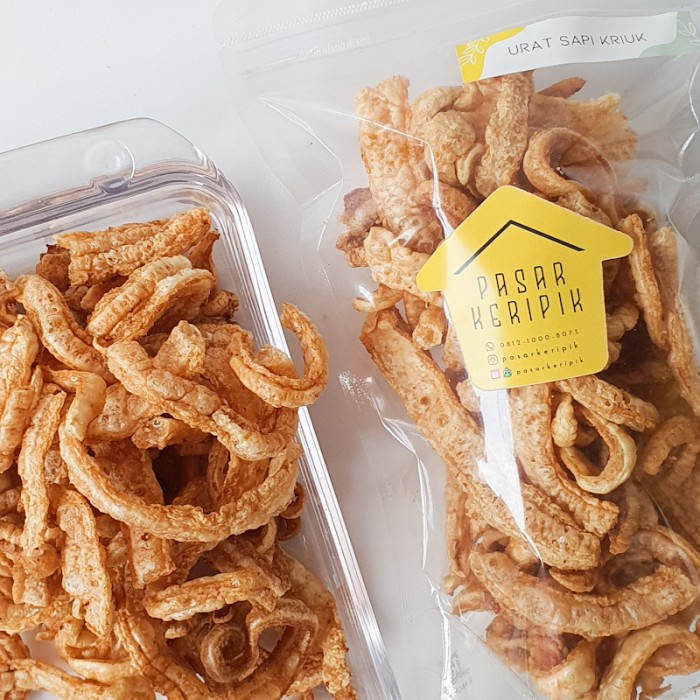 

PROMO Pasar Keripik Kerupuk Urat Sapi Size Kecil 70g