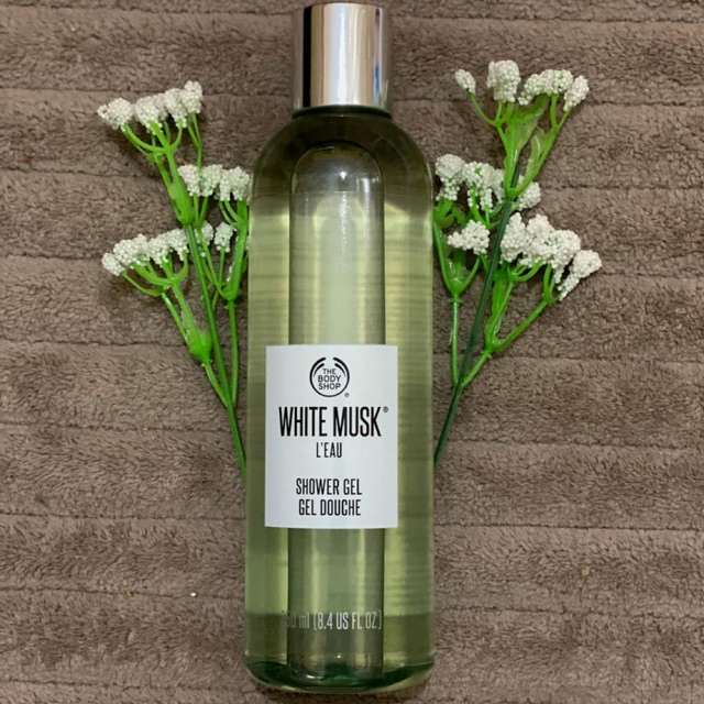 The Body Shop White Musk Shower Gel 250 ml Shopee Indonesia