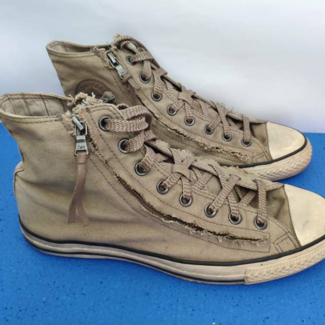 Second converse  x JOHN VARVATOS DOUBLE ZIP