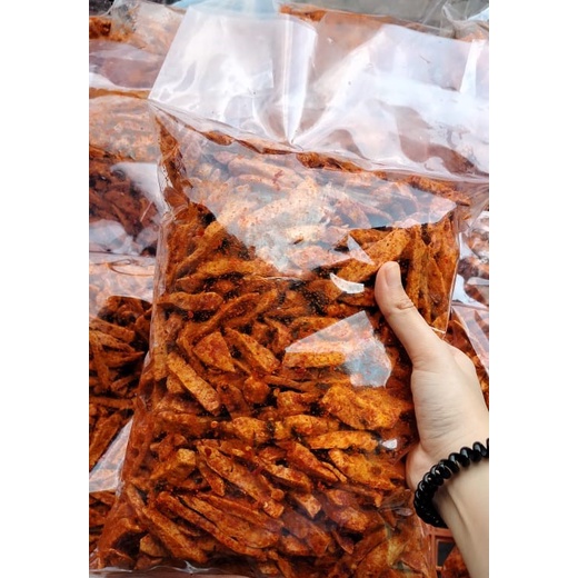 paket reseler basreng baso goreng pedas basreng stik aroma jeruk 5 kg