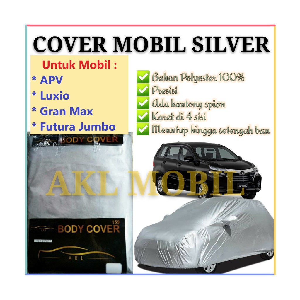 Cover Sarung Selimut Mobil APV Luxio Gran Max Futura Jumbo