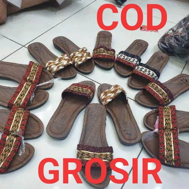 6 PSG 1 KG COD GROSIR SANDAL  TURKI  TURKEY TURKI  ADESA  