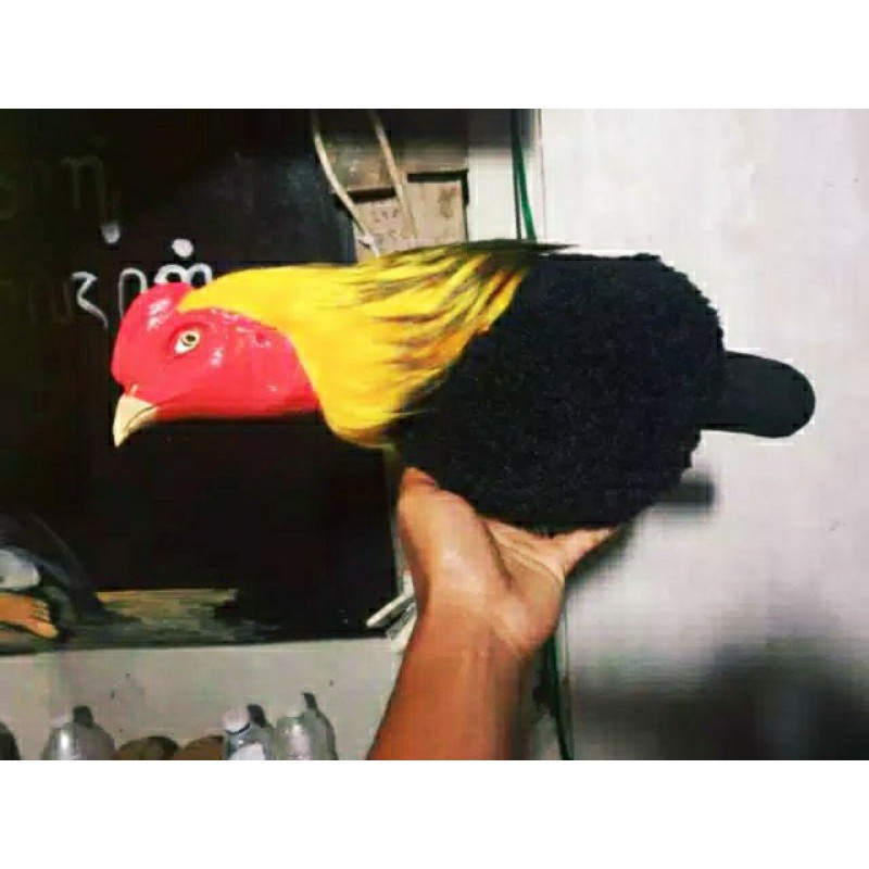 BONEKA AYAM ADUAN  SETENGAH BADAN BUAT MELATIH FISIK AYAM