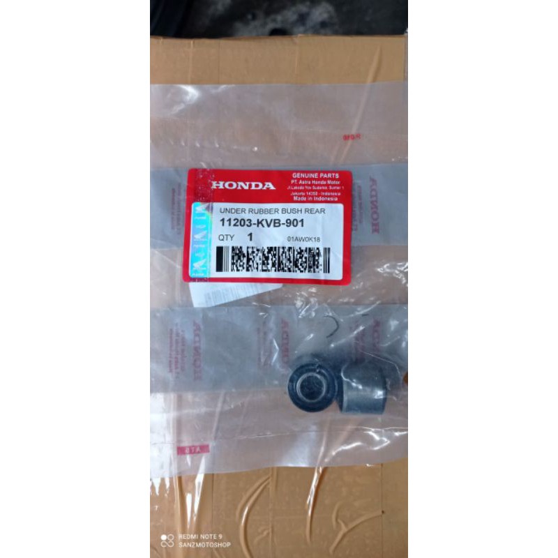 bosh arm honda vario 110 125 150 fi beat fi pop esp scoopy spacy satu set 
 ORIGINAL AHM kode kvb