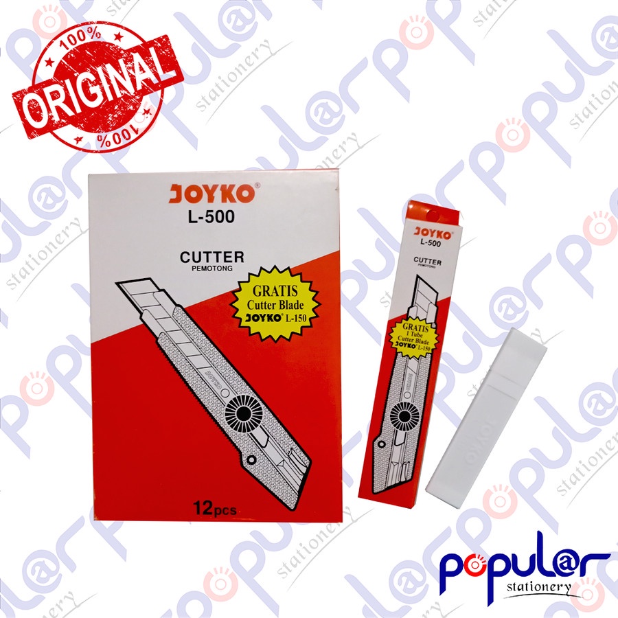 

Cutter Joyko Besar L-500 (Free isi Cutter)