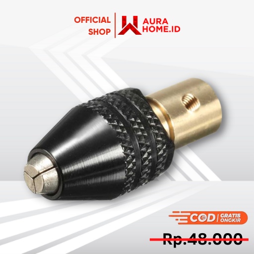 Mata Bor Drill Chuck Bit Quick Change 0.3-3.5mm / Mata Bor Pelubang Granit Kayu Baja Besi Keramik Na