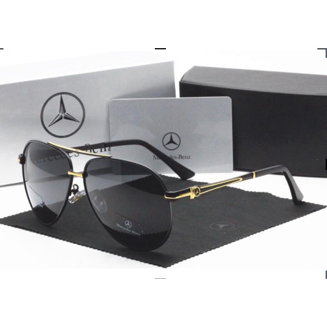 COD Kacamata Titan Elegan dan Mewah Kacamata Hitam Pria &amp; Wanita Import Sunglass Mercedez Benz