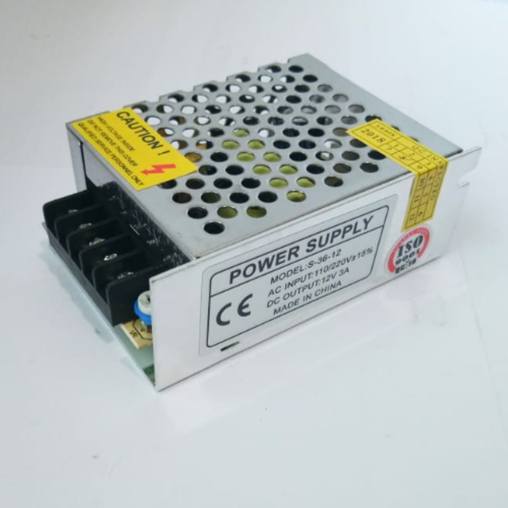 Power Supply 12v3a Kecil Adaptor Trafo Led Switching Led Strip