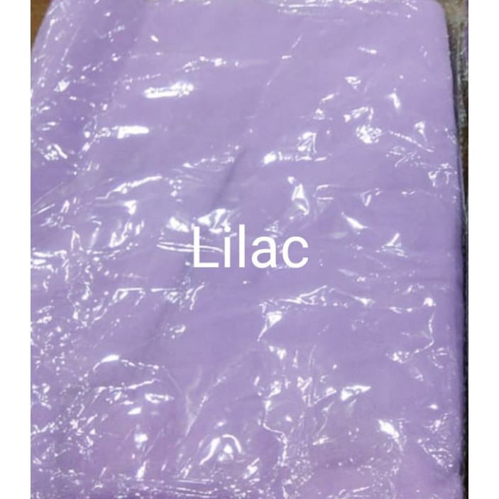 Hijab Olahraga Muslimah Syari Jumbo Menutup Dada dan Perut Bahan Jersey Adem nyaman Jilbab Sporty-Lilac ungu muda