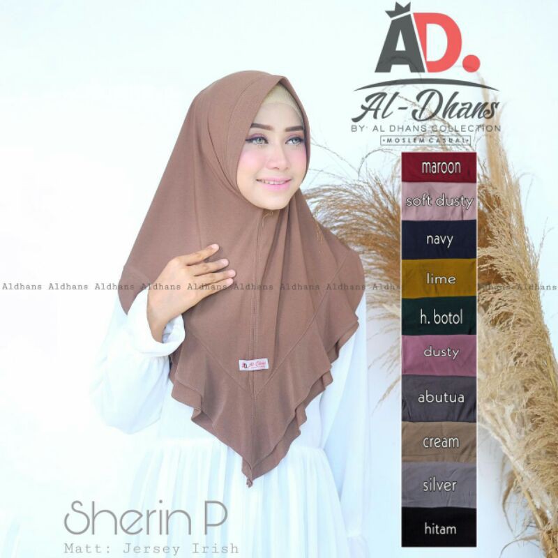 BERGO ORYGINAL AL-DANS / HIJAB SHERIN P / AL DANS GROSIR