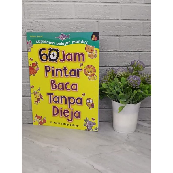 BUKU 60 JAM PINTAR MEMBACA ORIGINAL