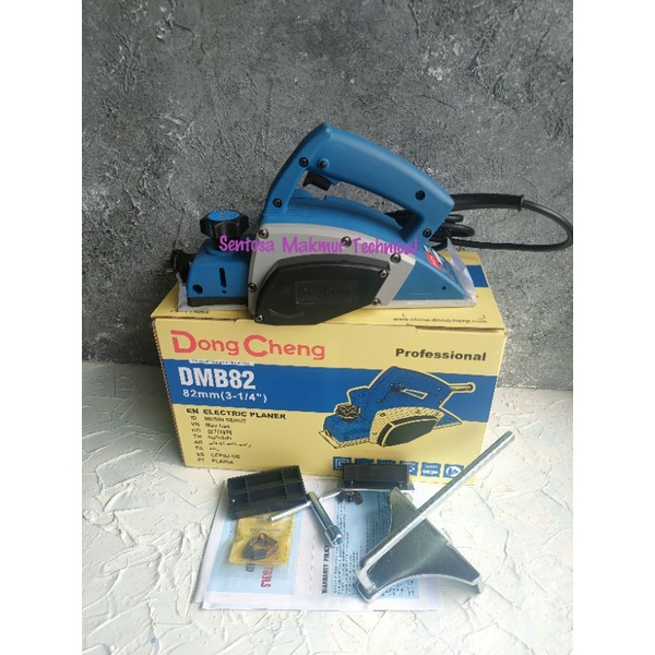 DONGCHENG DMB82 Power Planer Ketam Serut Pasa Sugu Kayu