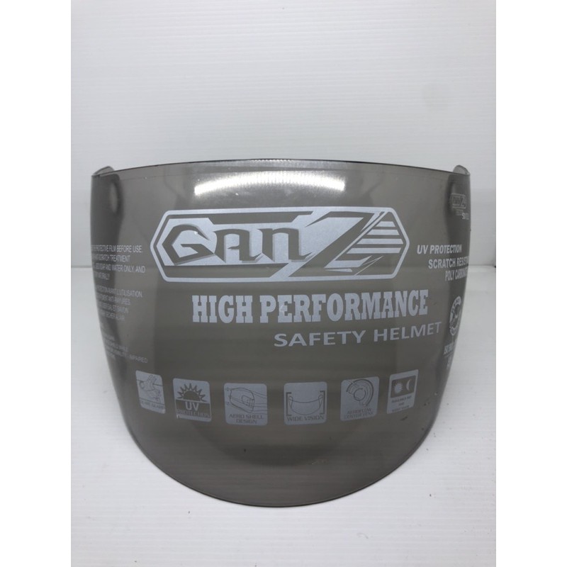 Kaca Helm Ganz Visor Helm Hitam & Pelangi Rainbow Murah & Clear Pelangi Kuping Dudukan Baut