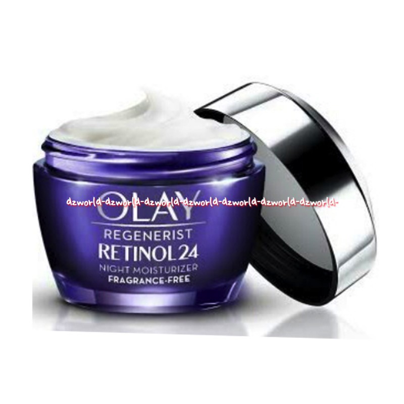 Olay Regenerist Retinol 24 Night Moisturizer Frangrance Free 50gr Krim Wajah Malam Hari