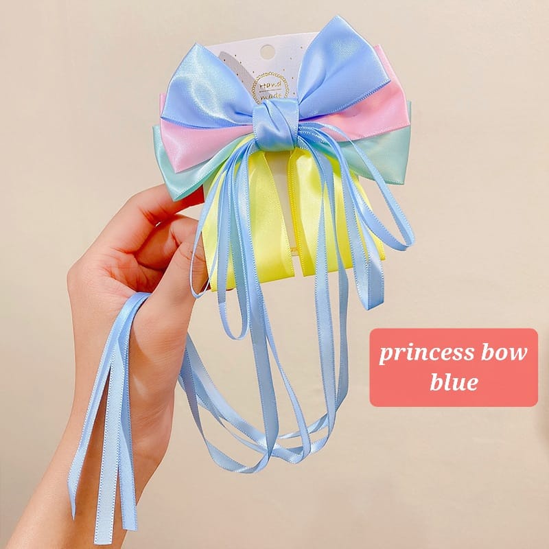 PRINCESS BOW JEPIT PITA RAMBUT ANAK PRINCES AKSESORIS KOREA IMPORT FASHION LUCU