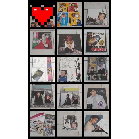 NCT 127 DREAM ALBUM PC PHOTOCARD JAEHYUN JENO JAEMIN DOYOUNG CHAIN AWAKEN MFAL REGULAR IRREGULAR SUP