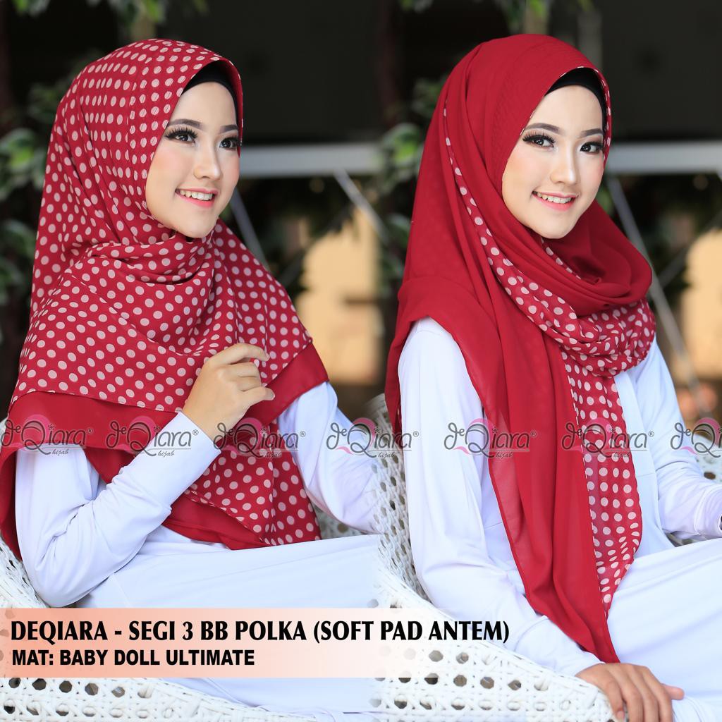HIJAB BB POLKADOT BY DEQIARA