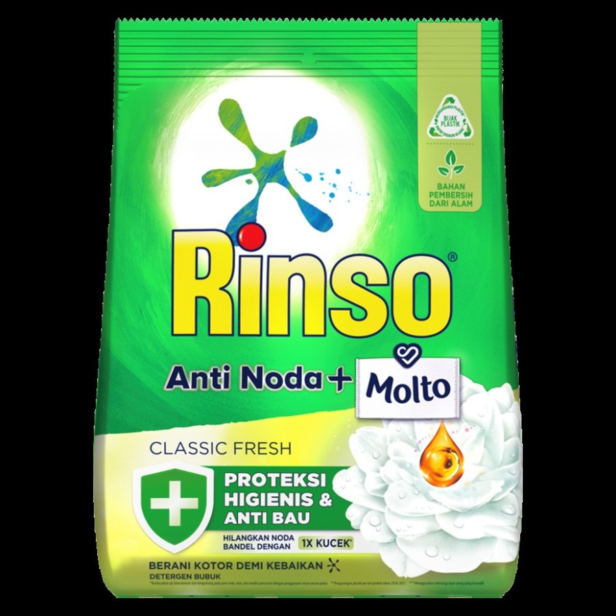 DETERJEN BUBUK RINSO ANTI NODA CLASSIC FRESH 1.8KG