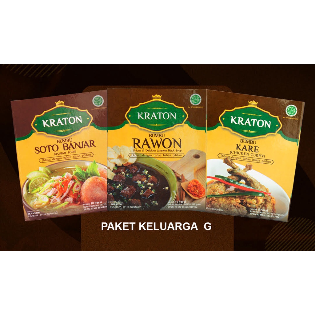 

Kraton Paket Keluarga G 415gr