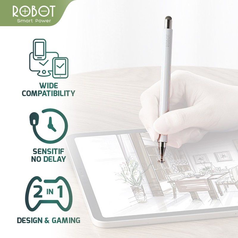 Robot RSP01 Universal 2 in 1 Capacitive Stylus Pen