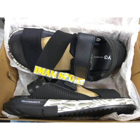 Wow Sandal Adidas Y3 Sandals Y-3 Yohji Yamamoto Kaohe Premium Quality Berkualitas