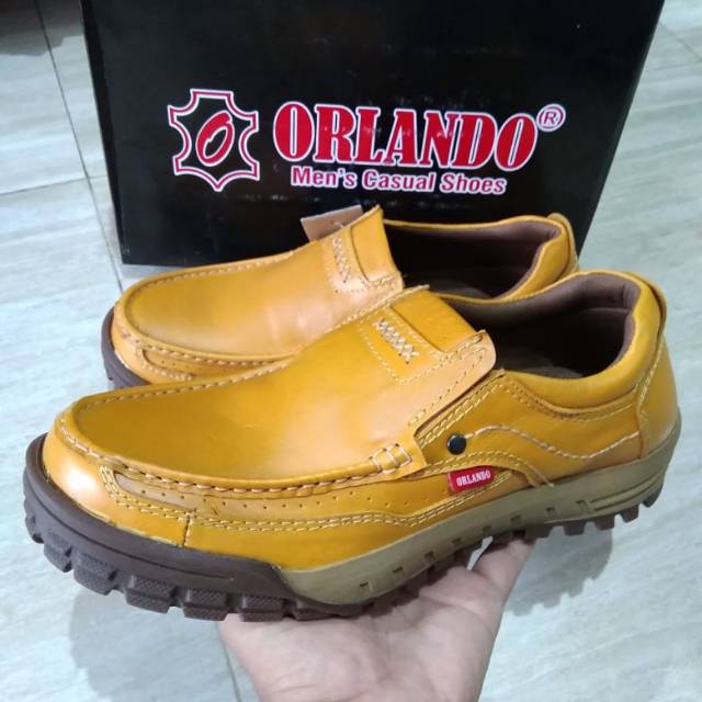 Sepatu Casual Orlando /Sepatu bahan kulit