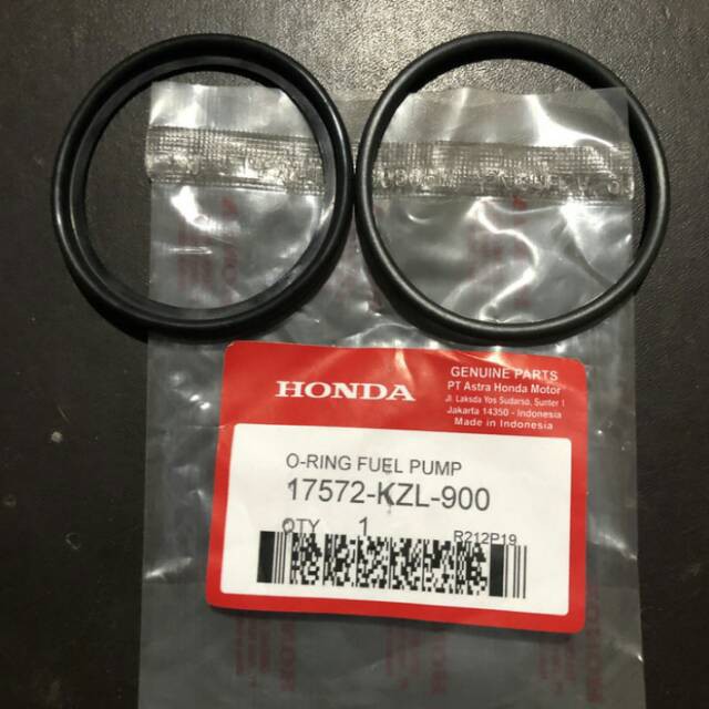 Seal Oring Fuel Pump Fuelpump Honda Beat FI Vario 125 Scoopy Spacy F1-M.P