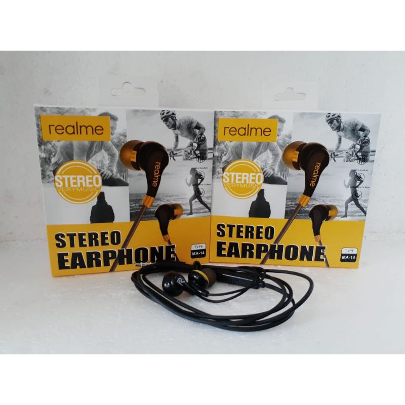 HF/HEADSEAT/EARPHONE REALME MA14