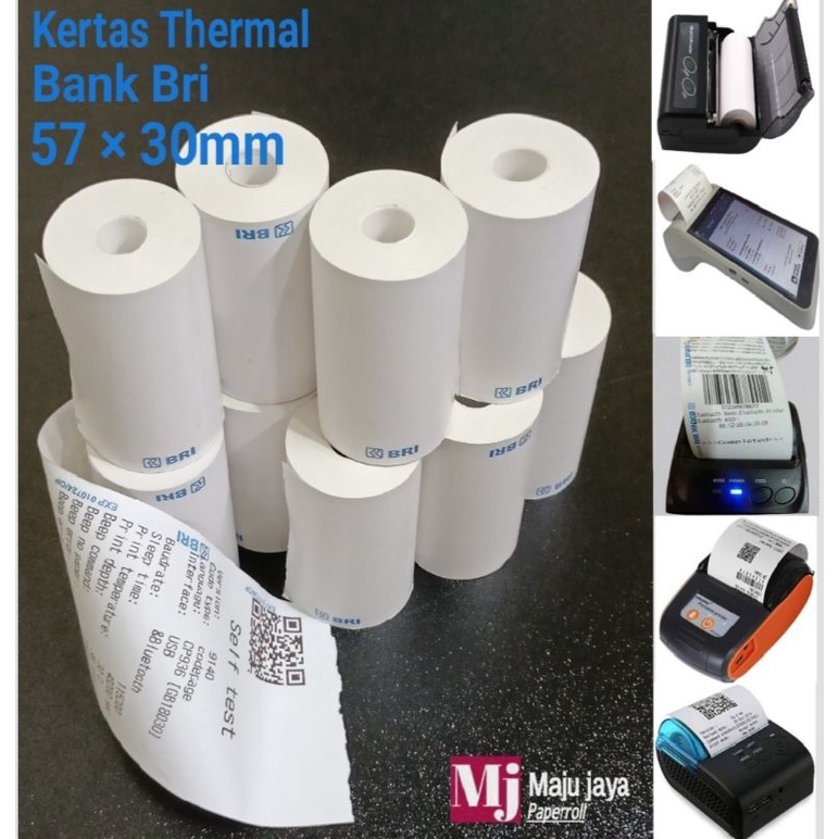 

KERTAS THERMAL EDC BRILINK LOGO BANK BRI 58×30/57×30mm