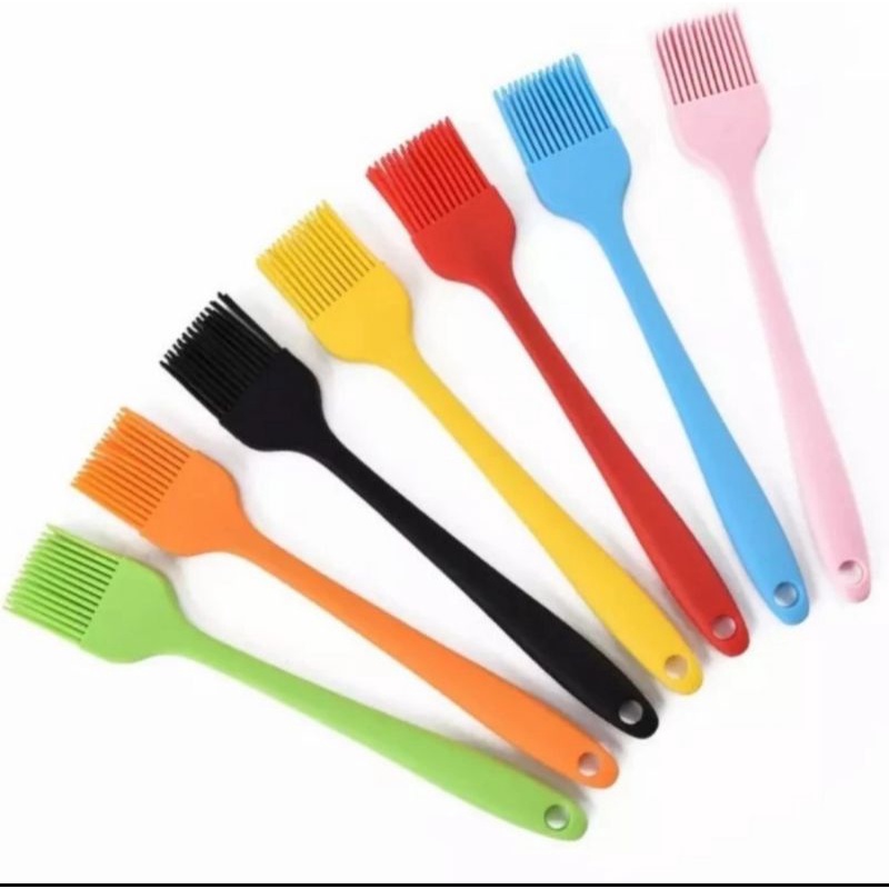 Kuas silikon oleh kue / BBQ / kuas anti panas