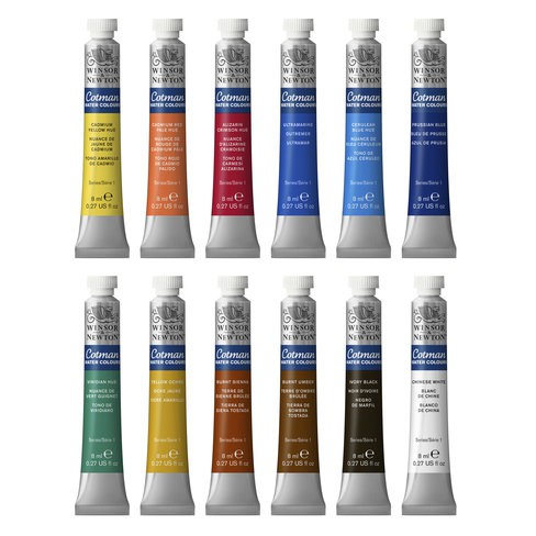 Winsor &amp; Newton - Cotman Watercolor Tube 8ml Series 1 (1/2)