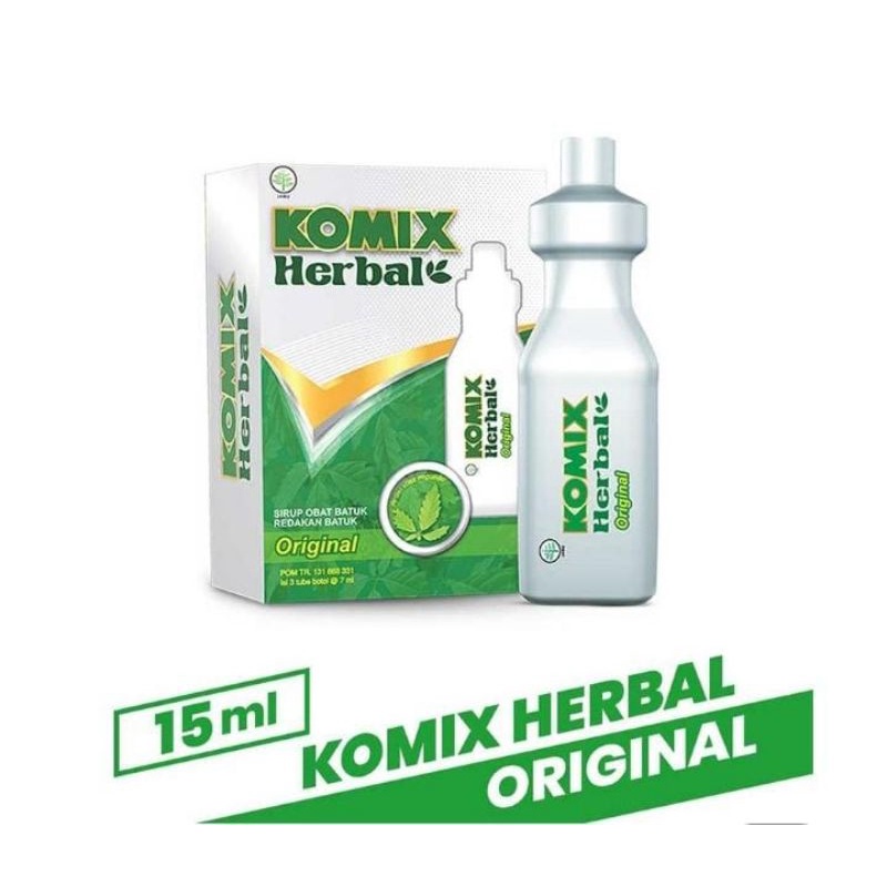 Komix Herbal Original 4 x 15ml