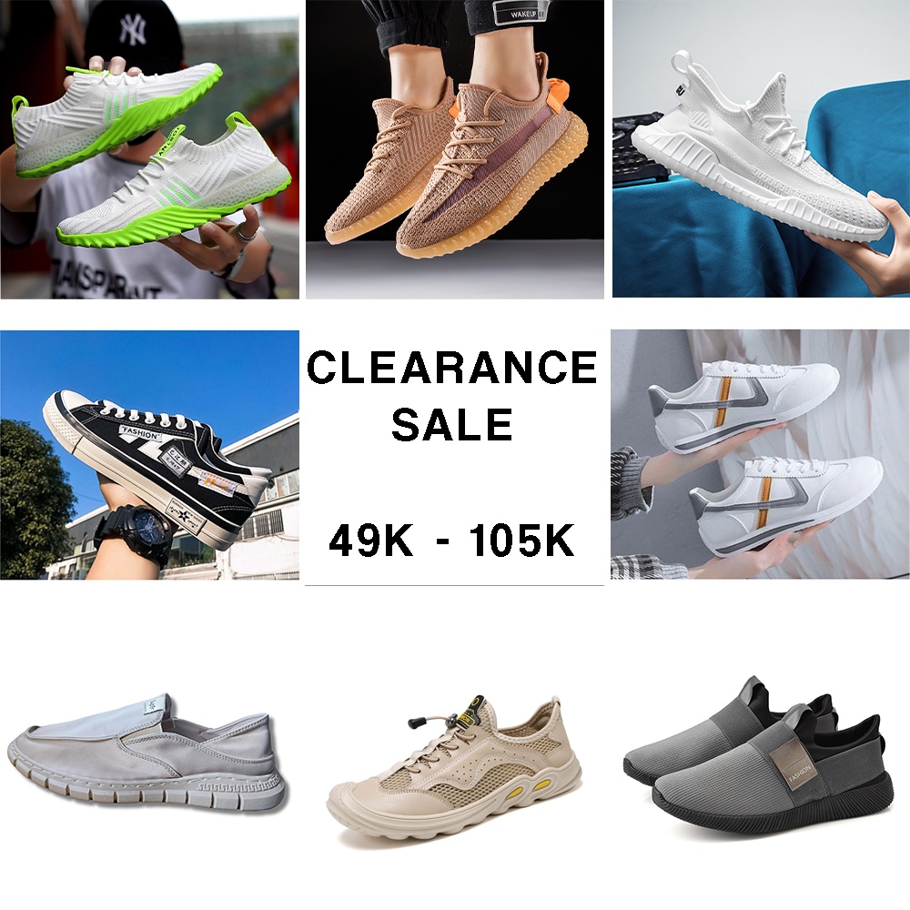 PROMO Sepatu Pria &amp; Wanita IMPORT Clearance Sale