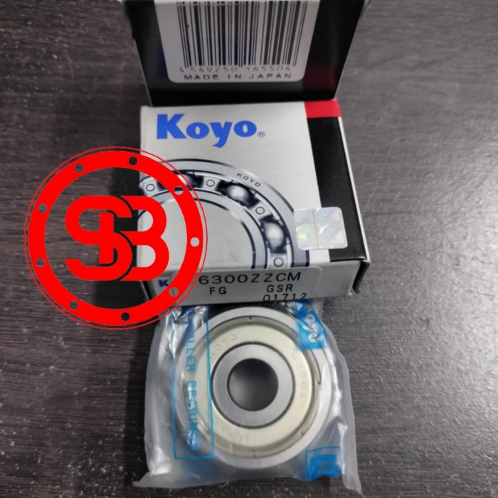 BEARING 6300 ZZ / 6300 ZZ C3 KOYO JAPAN ORIGINAL