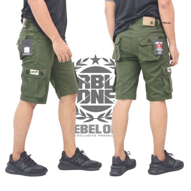 CELANA PRIA Cargo Pendek Rebel One Termurah