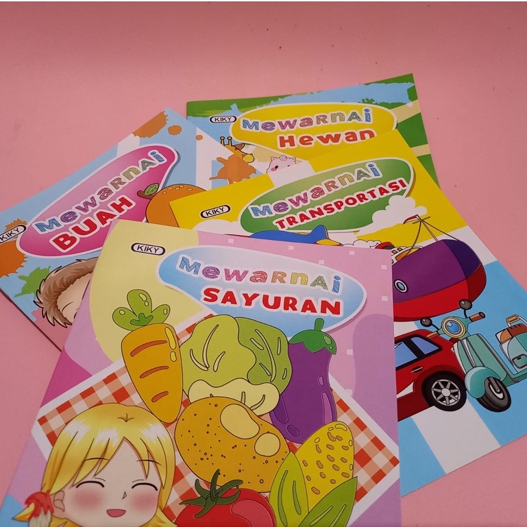 BUKU MEWARNAI KECIL KIKY