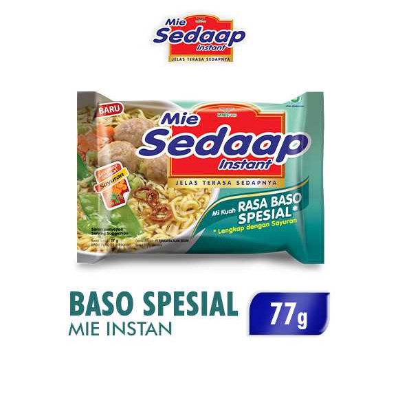 

Sedaap Mie Instan Baso Spesial 77 gr