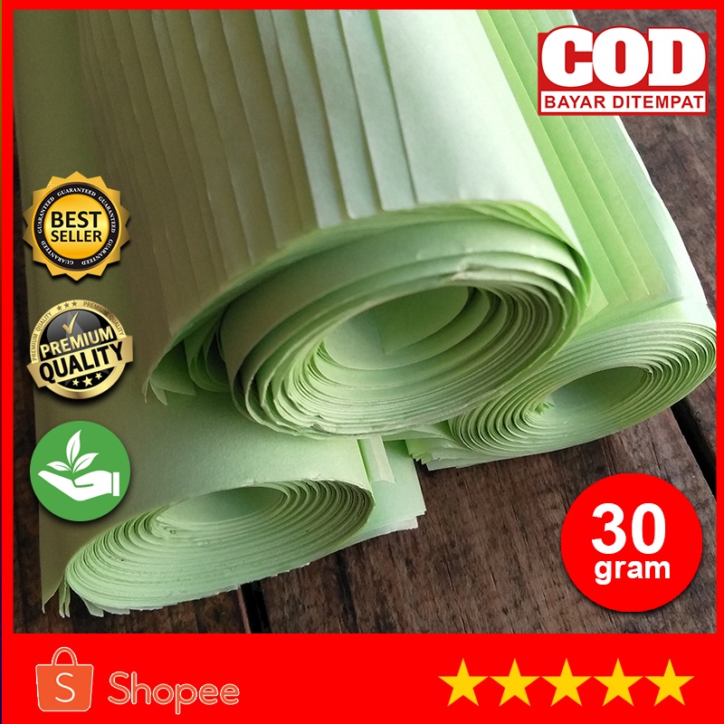 KERTAS LAYANGAN ENZA WARNA HIJAU MUDA / KERTAS LAYANGAN BESAR / DORSLAG / WRAPPING / PACKAGING / 30 