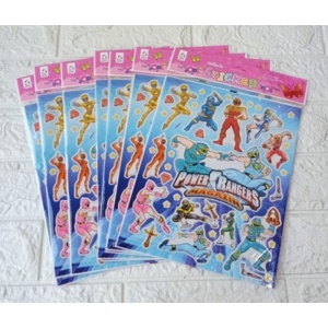 

TERLARIS! Mainan Sticker STIKER ANAK POWER RANGERS