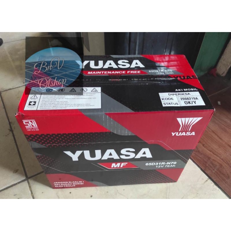 accu MF Yuasa N70 kering (aki colt Diesel)
