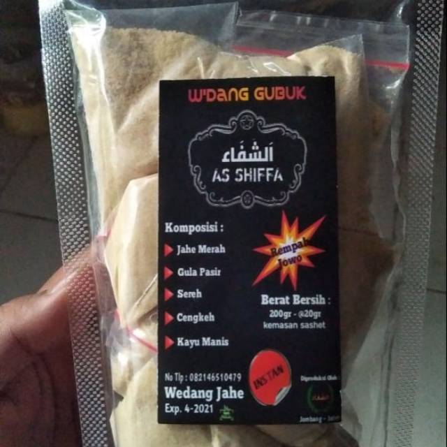

Jahe Merah Ash Shifa' Jombang