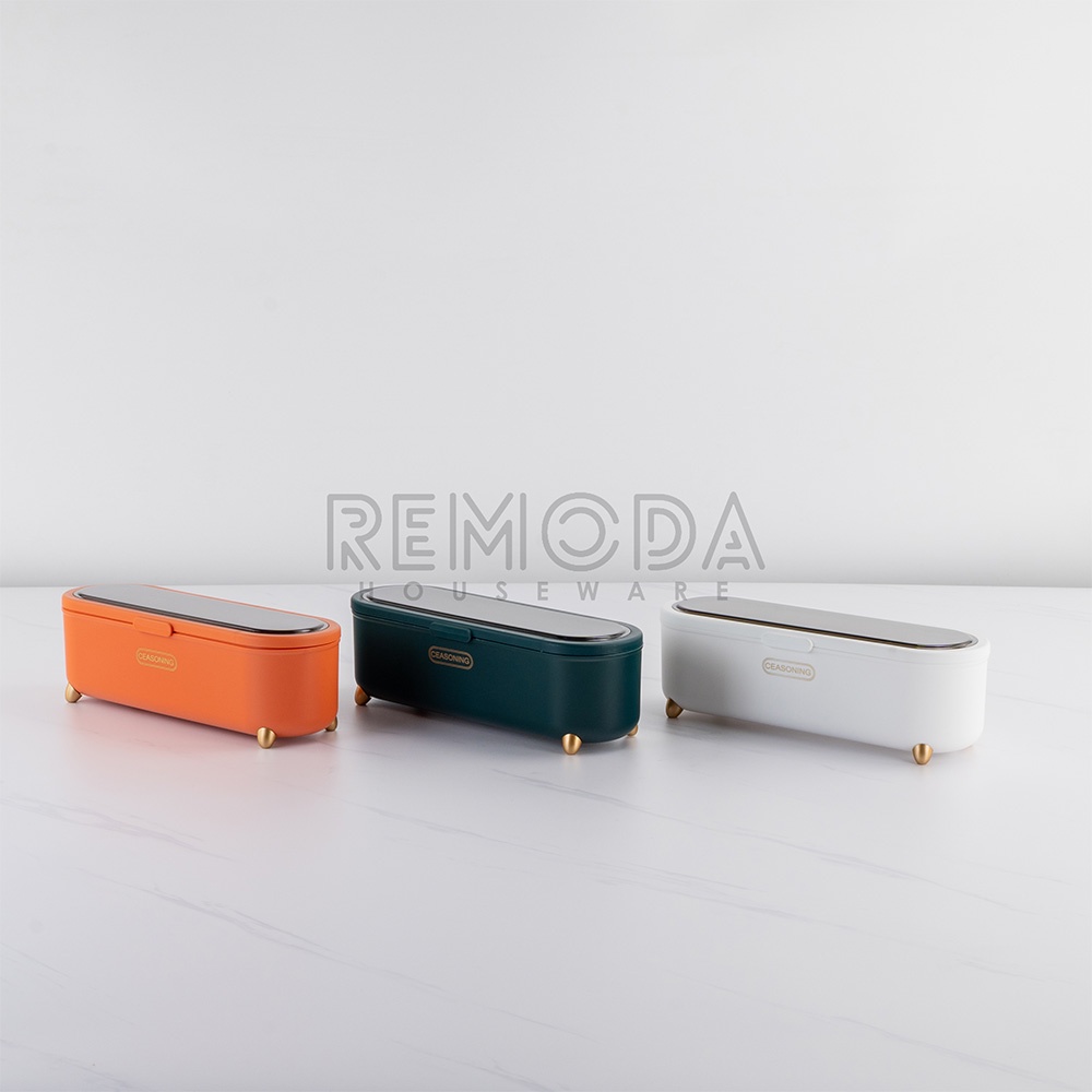 [Remoda] Tempat / Wadah / kotak Bumbu Dapur 4 in 1 (100% original)