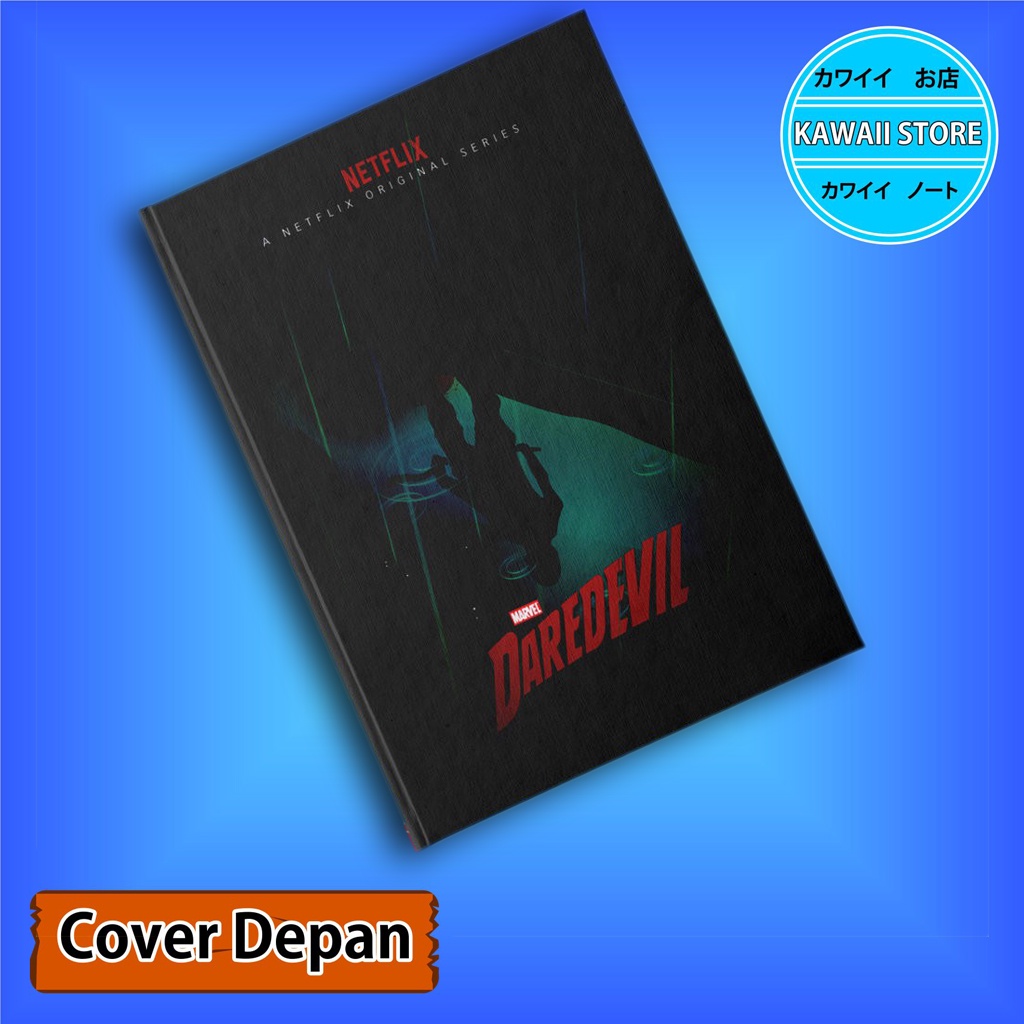 

Notebook / Pocket book Hard Cover Film Marvel DAREDEVIL uk A5 & A6 / Notes Book