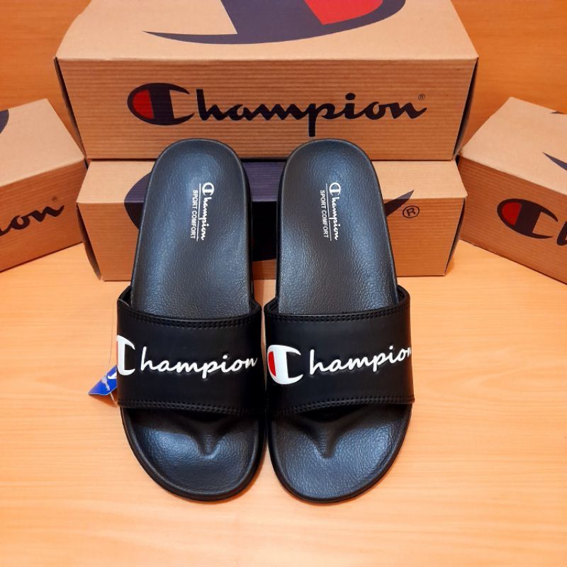 100%original sendal slop slip on champion