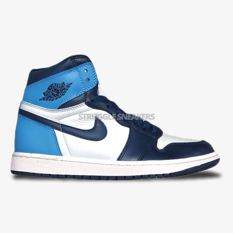 blue nike jordans