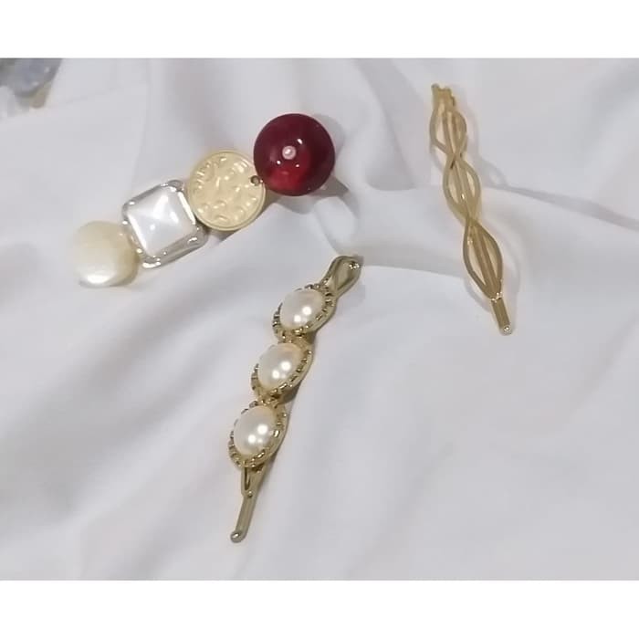 JEPIT RAMBUT MUTIARA KOREAN STYLE / PEARL HAIRCLIP - JPKM-06